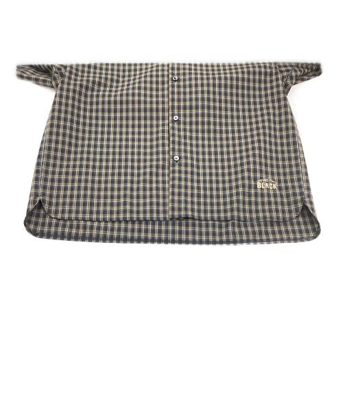BLACK BRICK（ブラックブリック）BLACK BRICK (ブラックブリック) チェックシャツ グリーン サイズ:Lの古着・服飾アイテム