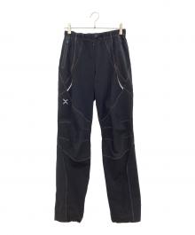 MONTURA（モンチュラ）の古着「トレッキングボトム(ロング)」｜ゴールド×ブラック