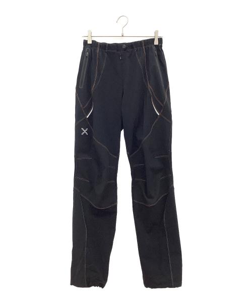 MONTURA（モンチュラ）MONTURA (モンチュラ) トレッキングボトム(ロング) ゴールド×ブラック サイズ:Lの古着・服飾アイテム