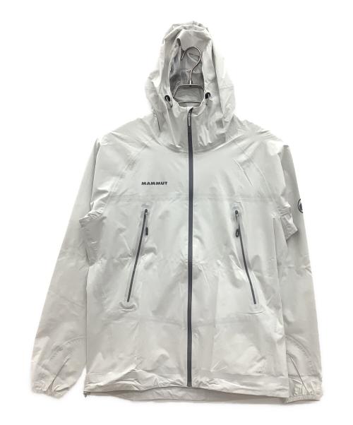 MAMMUT（マムート）MAMMUT (マムート) マサオライトエイチエスフーデットジャケット ホワイト サイズ:Mの古着・服飾アイテム
