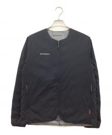 MAMMUT（マムート）の古着「セオン インサレーション カーディガンAF」｜グレー×ブラック