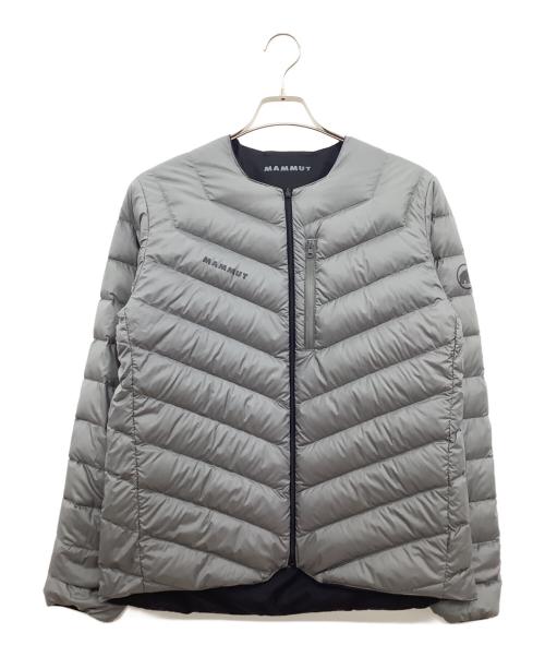 MAMMUT（マムート）MAMMUT (マムート) セオン インサレーション カーディガンAF グレー×ブラック サイズ:Mの古着・服飾アイテム