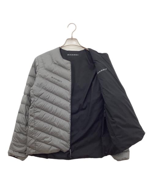 MAMMUT（マムート）MAMMUT (マムート) セオン インサレーション カーディガンAF グレー×ブラック サイズ:Mの古着・服飾アイテム