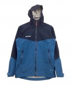 MAMMUTマムート）の古着「コンベイツアーハードシェルフーデットジャケット」｜ネイビー