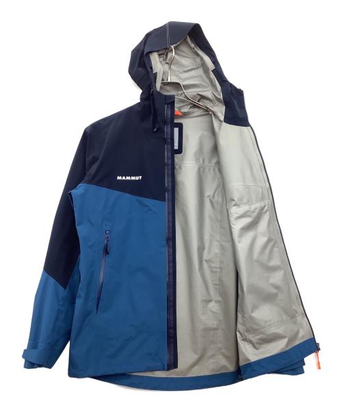 MAMMUT（マムート）MAMMUT (マムート) コンベイツアーハードシェルフーデットジャケット ネイビー サイズ:Mの古着・服飾アイテム