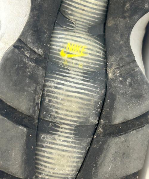 NIKE（ナイキ）NIKE (ナイキ) スニーカー/Air Max 95（エアマックス95）/Off Noir（オフノワール）/Amarillo（アマリロ） グレー サイズ:26.5の古着・服飾アイテム