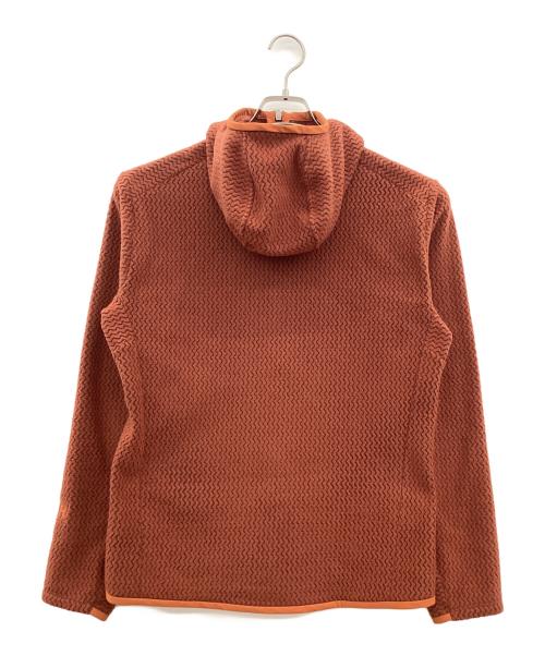 Patagonia（パタゴニア）Patagonia (パタゴニア) R1エア・フルジップ・フーディ オレンジ サイズ:Sの古着・服飾アイテム