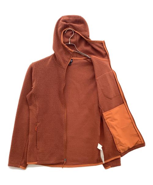 Patagonia（パタゴニア）Patagonia (パタゴニア) R1エア・フルジップ・フーディ オレンジ サイズ:Sの古着・服飾アイテム