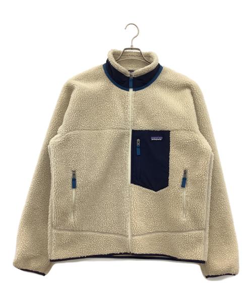 Patagonia（パタゴニア）Patagonia (パタゴニア) クラシックレトロXジャケット アイボリー サイズ:Lの古着・服飾アイテム