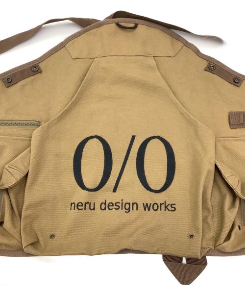 neru design works（ネルデザインワークス）neru design works (ネルデザインワークス) ネルベスト ブラウン サイズ:FREEの古着・服飾アイテム