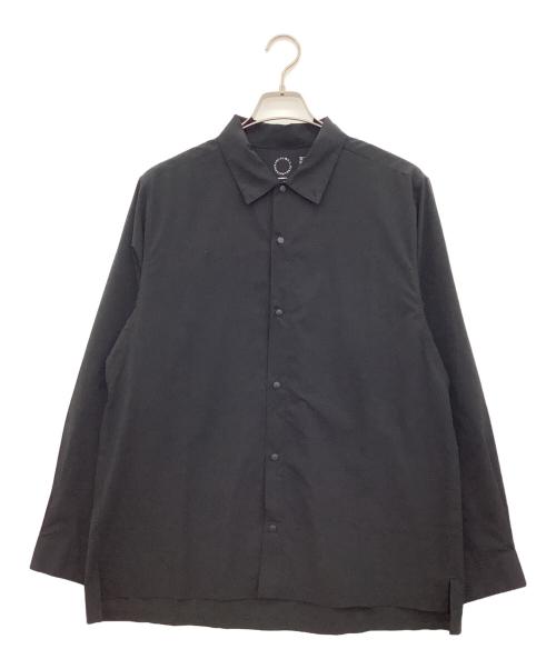 山と道（ヤマトミチ）山と道 (ヤマトミチ) アウトドアウェア(シャツ) ブラック サイズ:Lの古着・服飾アイテム