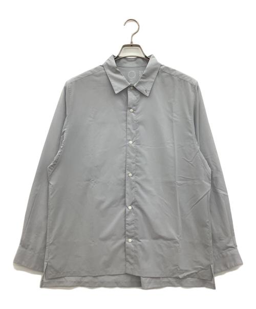 山と道（ヤマトミチ）山と道 (ヤマトミチ) アウトドアウェア(シャツ) グレー サイズ:Lの古着・服飾アイテム