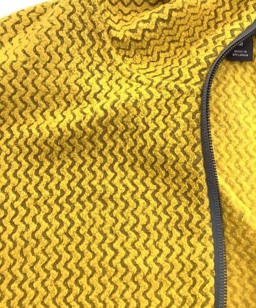 Patagonia（パタゴニア）Patagonia (パタゴニア) R1エア・フルジップ・フーディ イエロー サイズ:Mの古着・服飾アイテム