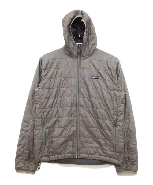 Patagonia（パタゴニア）Patagonia (パタゴニア) ナノパフフーディー グレー サイズ:Sの古着・服飾アイテム