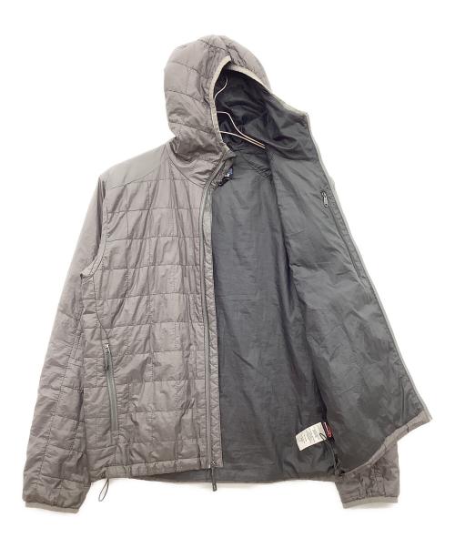 Patagonia（パタゴニア）Patagonia (パタゴニア) ナノパフフーディー グレー サイズ:Sの古着・服飾アイテム