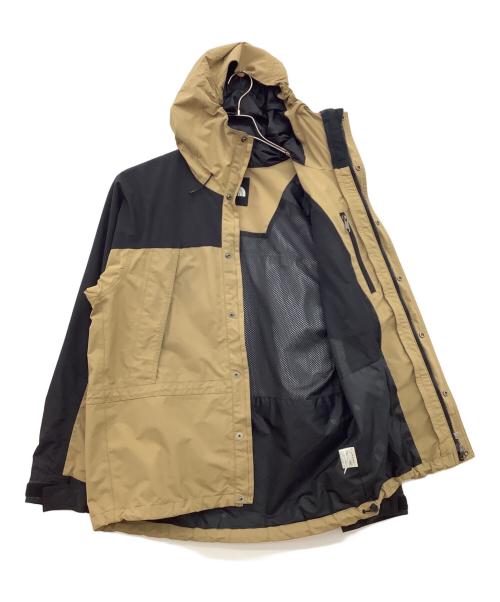 THE NORTH FACE（ザ ノース フェイス）THE NORTH FACE (ザ ノース フェイス) マウンテンライトジャケット ブラック×カーキ サイズ:Lの古着・服飾アイテム