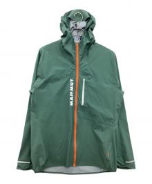 MAMMUT（マムート）の古着「エナジーティーアールハードシエル フーデッドジャケット」｜グリーン