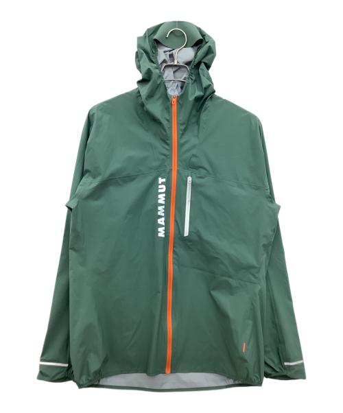 MAMMUT（マムート）MAMMUT (マムート) エナジーティーアールハードシエル フーデッドジャケット グリーン サイズ:XLの古着・服飾アイテム