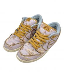 NIKE（ナイキ）の古着「ローカットスニーカー/SB DUNK LOW PRO PREMIUM/スケートボーディング ダンク ロー プロ プレミアム」｜パープル×ブラウン