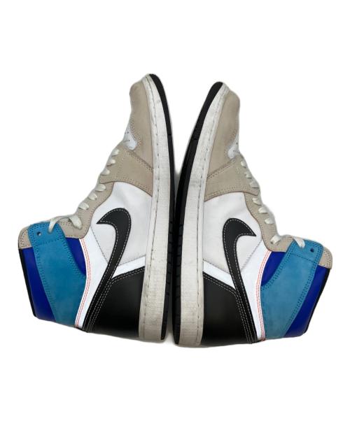 NIKE（ナイキ）NIKE (ナイキ) ハイカットスニーカー/Air Jordan 1/エアジョーダン1/High/OG/Prototype/プロトタイプ ベージュ×ブルー サイズ:29.5の古着・服飾アイテム