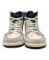 NIKE (ナイキ) ハイカットスニーカー/Air Jordan 1/エアジョーダン1/High/OG/Prototype/プロトタイプ ベージュ×ブルー サイズ:29.5：10000円
