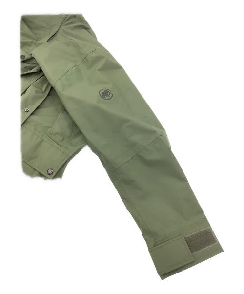 MAMMUT（マムート）MAMMUT (マムート) オベリスク ゴアテックス ジップイン ハードシェル コート オリーブ サイズ:Mの古着・服飾アイテム