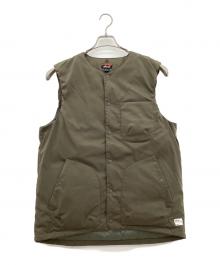 NANGA（ナンガ）の古着「ヒノックリップストップインナーダウンベスト」｜ブラウン