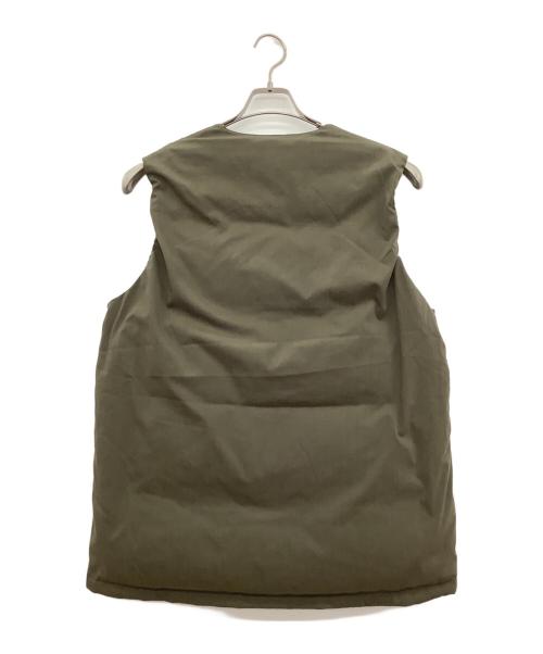 NANGA（ナンガ）NANGA (ナンガ) ヒノックリップストップインナーダウンベスト ブラウン サイズ:Lの古着・服飾アイテム