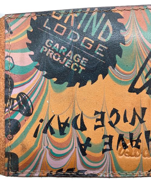 GRINDLODGE（グラインドロッヂ）GRINDLODGE (グラインドロッヂ) Boab leather works (ボアブレザーワークス) 2つ折り財布/マネークリップの古着・服飾アイテム