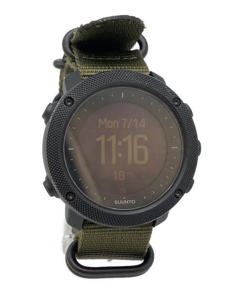 SUUNTO（スント）SUUNTO (スント) デジタルウォッチ/TRAVERSE ALPHA STEALTH/トラバース アルファ ステルス オリーブの古着・服飾アイテム