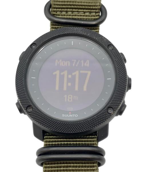 SUUNTO（スント）SUUNTO (スント) デジタルウォッチ/TRAVERSE ALPHA STEALTH/トラバース アルファ ステルス オリーブの古着・服飾アイテム