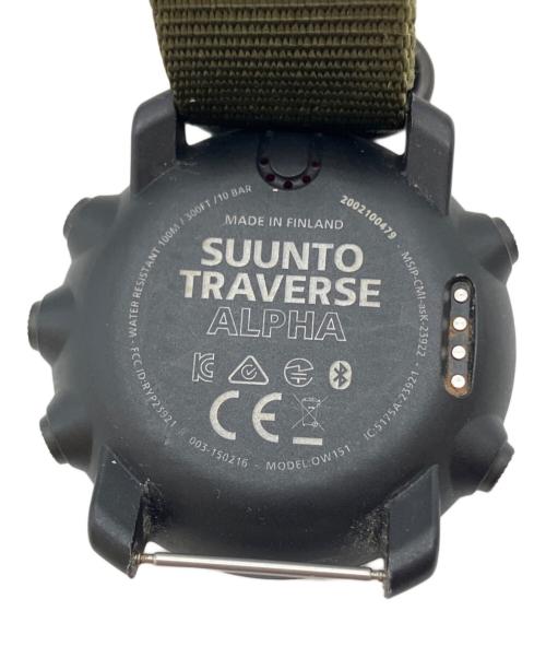 SUUNTO（スント）SUUNTO (スント) デジタルウォッチ/TRAVERSE ALPHA STEALTH/トラバース アルファ ステルス オリーブの古着・服飾アイテム