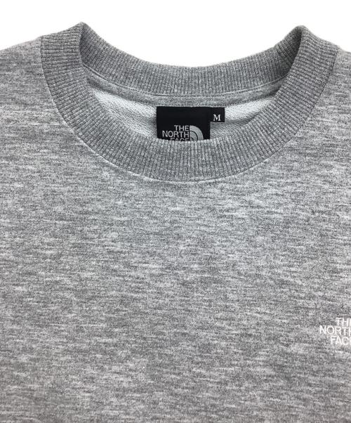 THE NORTH FACE（ザ ノース フェイス）THE NORTH FACE (ザ ノース フェイス) スモールロゴヘザースウェットクルー ライトグレー サイズ:M 未使用品の古着・服飾アイテム