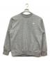 THE NORTH FACE（ザ ノース フェイス）の古着「スモールロゴヘザースウェットクルー」｜ライトグレー