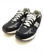 NEW BALANCEニューバランス）の古着「ローカットスニーカー」｜ブラック