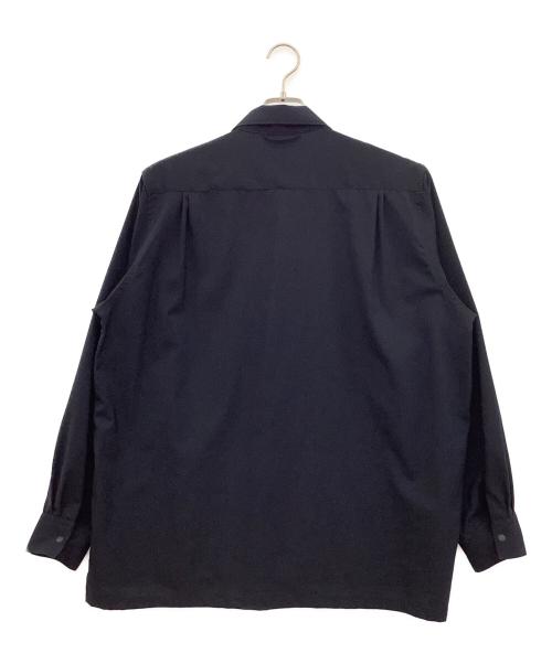 Itm（アイティエム）Itm (アイティエム) super.natural (スーパーナチュラル) メリノシャツ ネイビー サイズ:XLの古着・服飾アイテム
