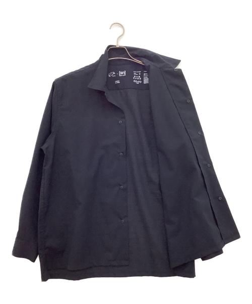 Itm（アイティエム）Itm (アイティエム) super.natural (スーパーナチュラル) メリノシャツ ネイビー サイズ:XLの古着・服飾アイテム