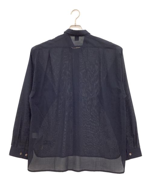 BLACK（ブラック）BLACK (ブラック) Air Hybrid Merino ネイビー サイズ:Lの古着・服飾アイテム