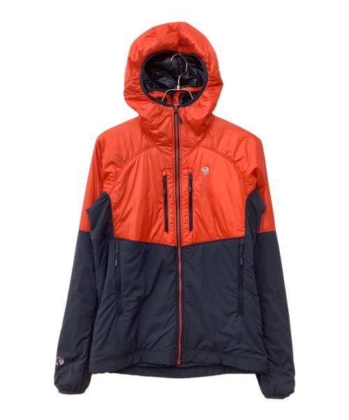 MOUNTAIN HARD WEAR（マウンテンハードウェア）MOUNTAIN HARD WEAR (マウンテンハードウェア) コアストラータアルパインフーディ ネイビー×オレンジ サイズ:Sの古着・服飾アイテム