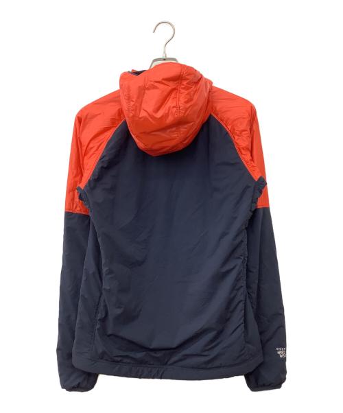 MOUNTAIN HARD WEAR（マウンテンハードウェア）MOUNTAIN HARD WEAR (マウンテンハードウェア) コアストラータアルパインフーディ ネイビー×オレンジ サイズ:Sの古着・服飾アイテム