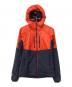 MOUNTAIN HARD WEAR（マウンテンハードウェア）の古着「コアストラータアルパインフーディ」｜ネイビー×オレンジ