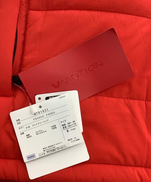 THE NORTH FACE（ザ ノース フェイス）THE NORTH FACE (ザ ノース フェイス) トランゴパーカー レッド サイズ:Mの古着・服飾アイテム