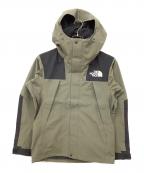 THE NORTH FACEザ ノース フェイス）の古着「マウンテンジャケット」｜グリーン×ブラック