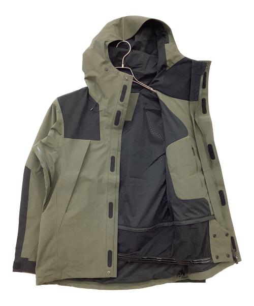 THE NORTH FACE（ザ ノース フェイス）THE NORTH FACE (ザ ノース フェイス) マウンテンジャケット グリーン×ブラック サイズ:Mの古着・服飾アイテム