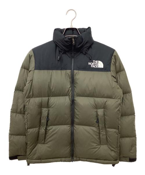 THE NORTH FACE（ザ ノース フェイス）THE NORTH FACE (ザ ノース フェイス) ヌプシジャケット オリーブ×ブラック サイズ:Mの古着・服飾アイテム