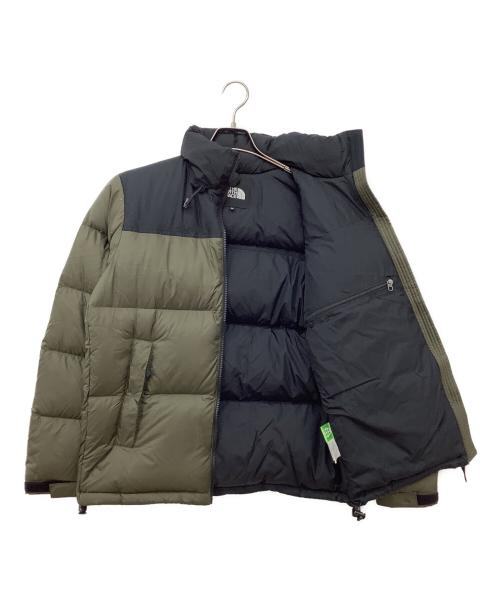 THE NORTH FACE（ザ ノース フェイス）THE NORTH FACE (ザ ノース フェイス) ヌプシジャケット オリーブ×ブラック サイズ:Mの古着・服飾アイテム