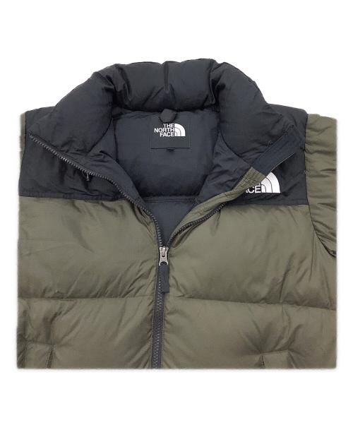 THE NORTH FACE（ザ ノース フェイス）THE NORTH FACE (ザ ノース フェイス) ヌプシジャケット オリーブ×ブラック サイズ:Mの古着・服飾アイテム