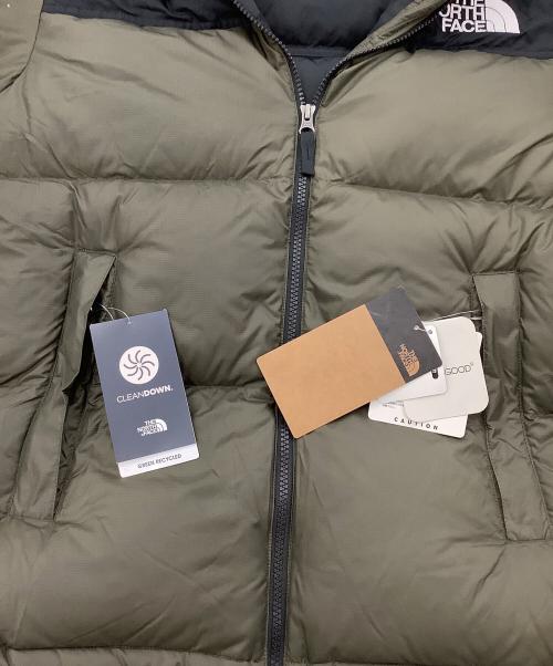 THE NORTH FACE（ザ ノース フェイス）THE NORTH FACE (ザ ノース フェイス) ヌプシジャケット オリーブ×ブラック サイズ:Mの古着・服飾アイテム