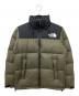 THE NORTH FACE（ザ ノース フェイス）の古着「ヌプシジャケット」｜オリーブ×ブラック