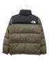 THE NORTH FACE (ザ ノース フェイス) ヌプシジャケット オリーブ×ブラック サイズ:M：27000円